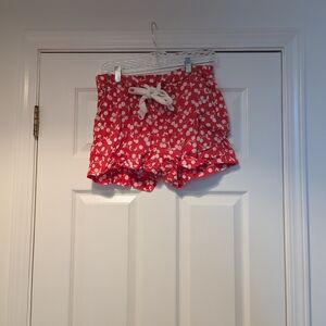 Boden Cherry Print Pajama Shorts